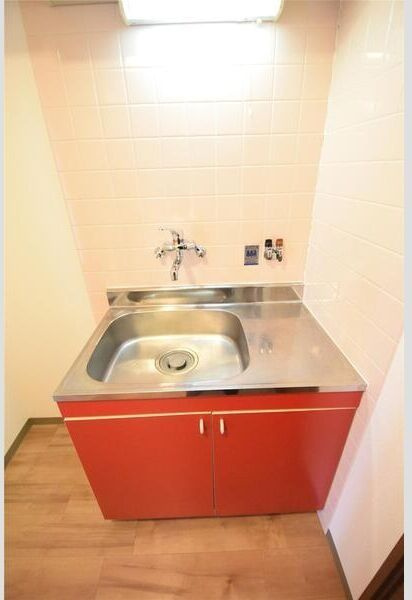 ドエル堀江南のキッチン