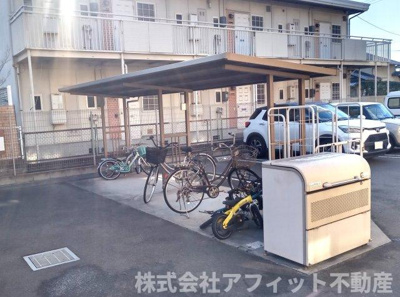【その他共用部分】 | ブランチブロード樹 | 屋根付き駐輪場