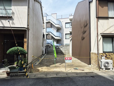 【外観】 | 桂稲荷山町　建築条件無し売土地 | 土地面積　約17.21坪（公簿）