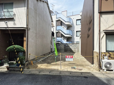 【外観】 | 桂稲荷山町　建築条件無し売土地 | 南側道路につき陽当り良好です