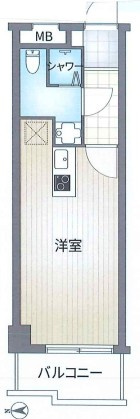 【間取り】 | スカイコート市ヶ谷