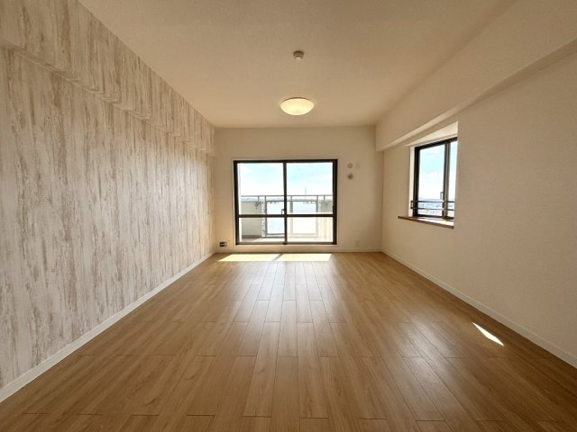 野村新瀬戸ヒルズ・ウインザーズパークウエストウィングの居間・リビング|使いやすいリビングです