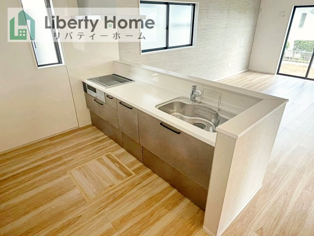 つくば市東光台2期　新築戸建　1号棟のキッチン