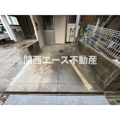 【駐車場】 | 岸和田２丁目貸家