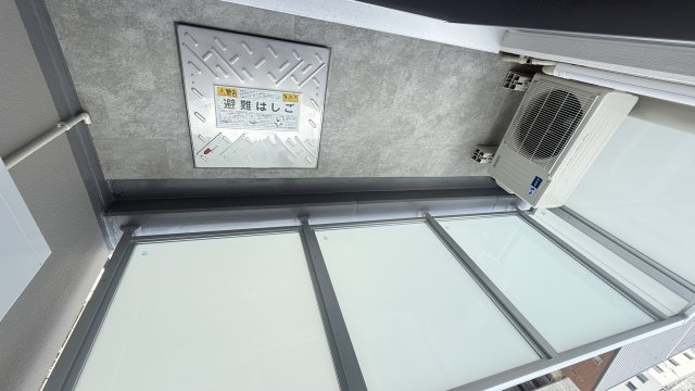 シティフォレスト森下のバルコニー