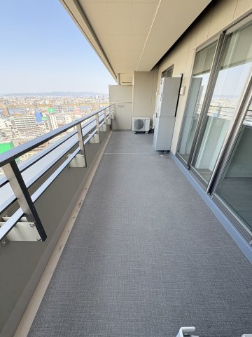 グラングリーン大阪 THE NORTH RESIDENCEのバルコニー