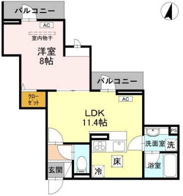 【間取り】 | D-Sereno志木柏町