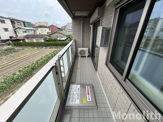 シャーメゾンルミエールのバルコニー