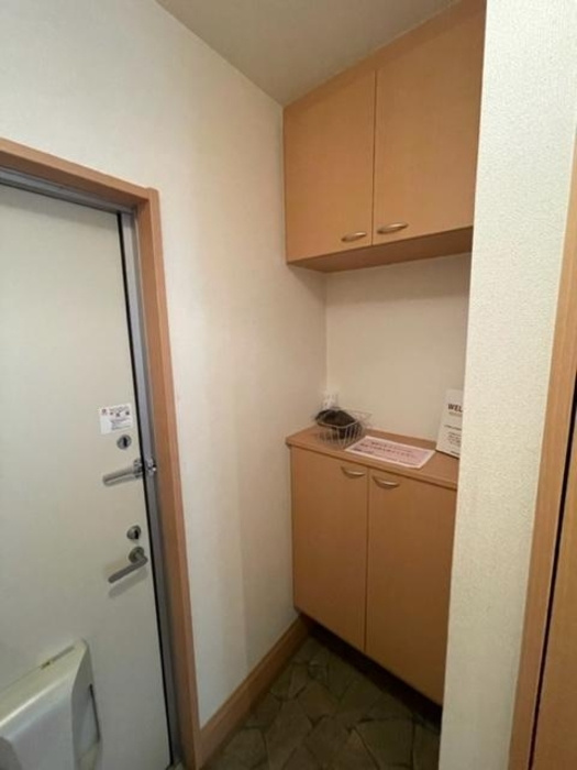 シャローム　Ｂ棟の玄関