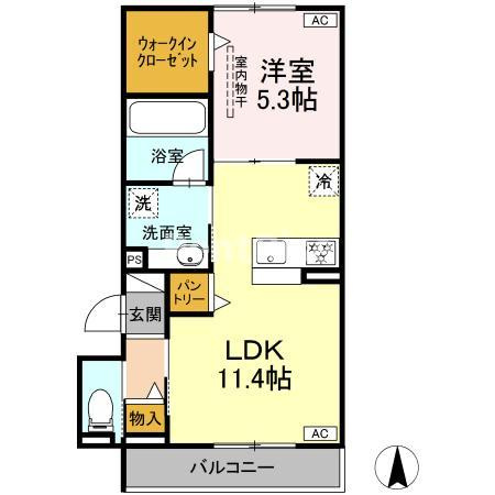 パルセレッソの間取り
