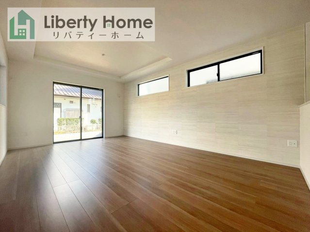 つくば市東光台2期　新築戸建　2号棟の居間・リビング