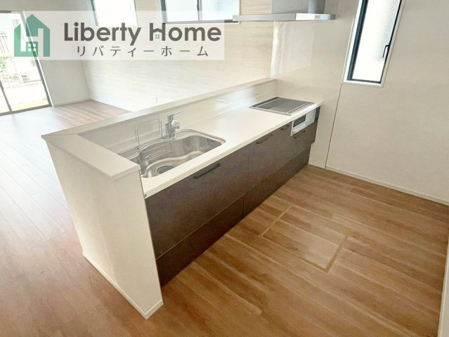 つくば市東光台2期　新築戸建　2号棟のキッチン