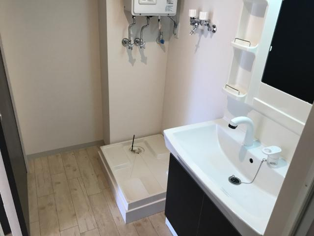 ジュネス山鼻の洗面所|洗面
