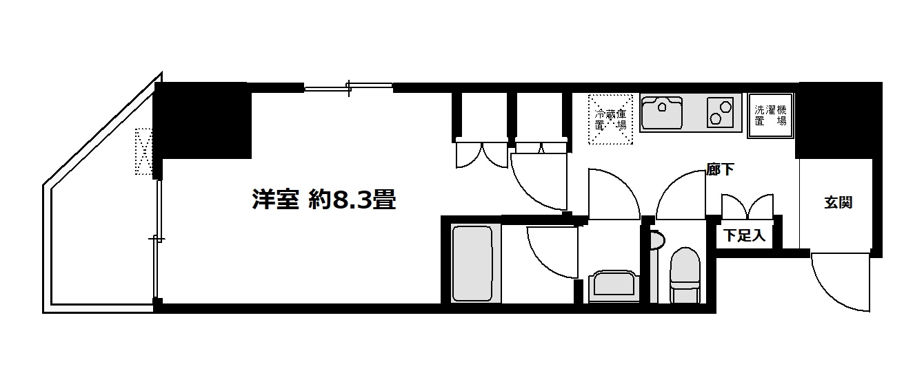 プライム虎ノ門の間取り