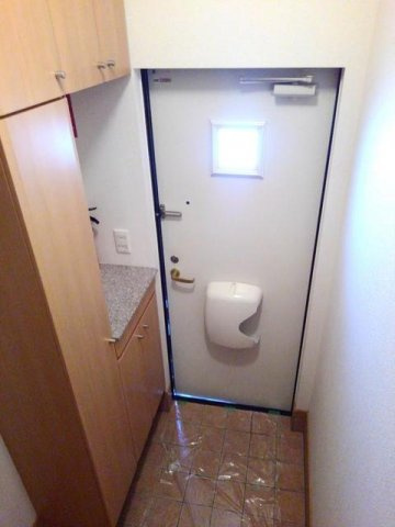 アクティブ豆の木の玄関
