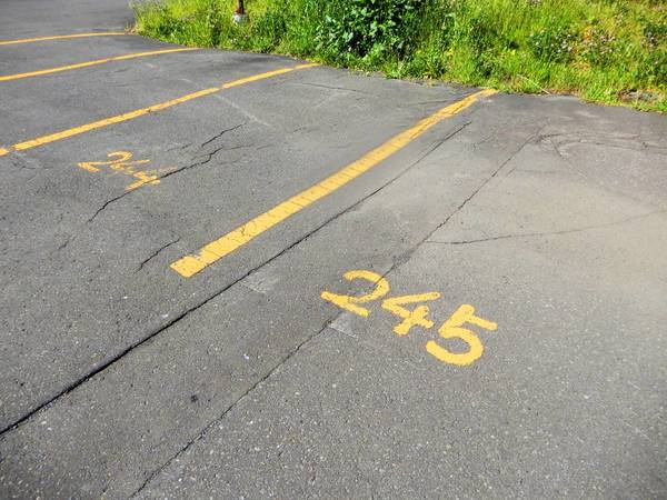 ビレッジハウス琴似第二6号棟の駐車場