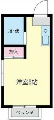 川崎市川崎区観音１丁目の一棟マンションの間取り