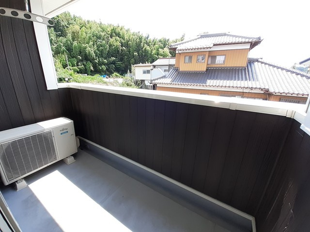 カルムメゾンのバルコニー