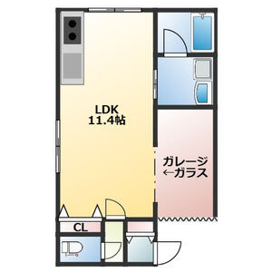Living with Motoの間取り