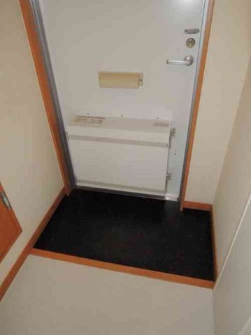 レオパレス川沿の玄関