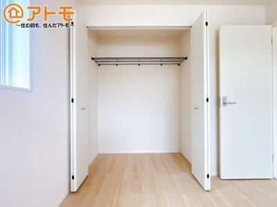 【収納】 | 富士宮市宮原第25　新築戸建　全1棟 | 収納家具を減らせる容量の大きなクローゼット♪