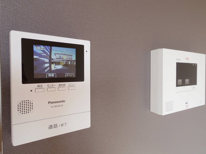 コトー・シェソワ 1のセキュリティ|カラーモニター付インターホン（録画機能付)・SECOMホームセキュリティ標準搭載