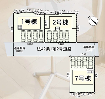 【区画図】 | 富士宮市淀平町第2Ⅰ期　新築戸建　7号棟