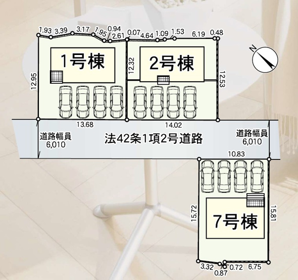 【区画図】 | 富士宮市淀平町第2Ⅰ期　新築戸建　7号棟