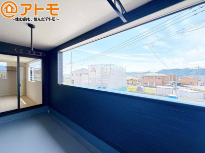 【バルコニー】 | 富士宮市淀平町第2Ⅰ期　新築戸建　1号棟