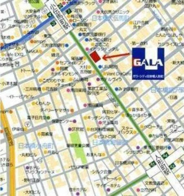 【地図】 | ガラ・シティ日本橋人形町