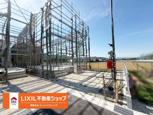 新築戸建　クレイドルガーデン曽我部町寺長縄手の外観|現地写真(5/14撮影)