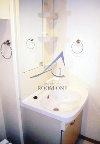 プレール・ドゥーク東京EAST Ⅳ RiverSideの洗面所|洗面台です。