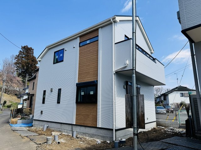 八王子市　片倉町　新築一戸建て　１期の外観|～京王片倉駅徒歩9分　ZEH水準の省エネ住宅　穏やかな住環境の新築一戸建て～