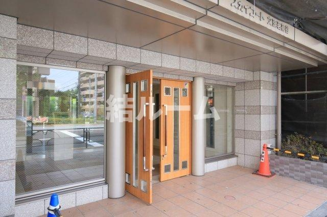 文京区大塚４丁目の賃貸マンションのエントランス