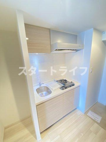 大阪市淀川区西宮原２丁目の賃貸マンションのキッチン