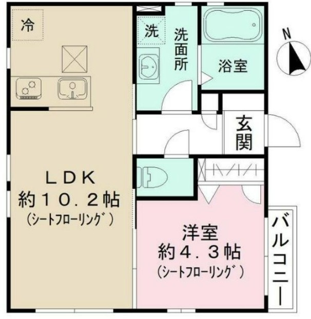 メープルハウスの間取り