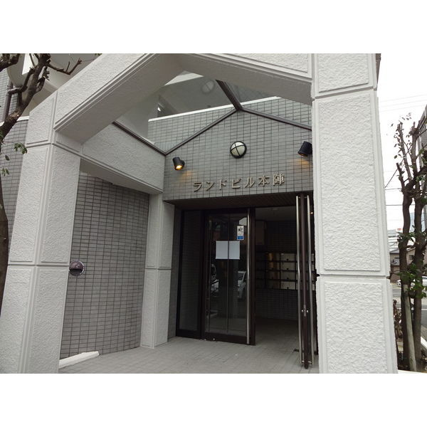 ランドビル本陣　名古屋市賃貸　仲介手数料無料のエントランス