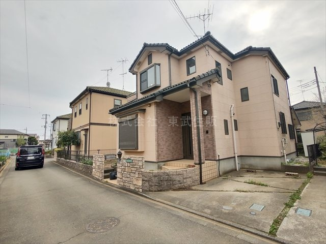 【前面道路含む現地写真】 | 川越市上戸新町 | 本下水