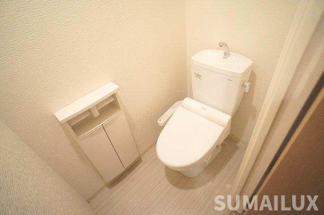 熊本市中央区大江本町の賃貸マンションのトイレ