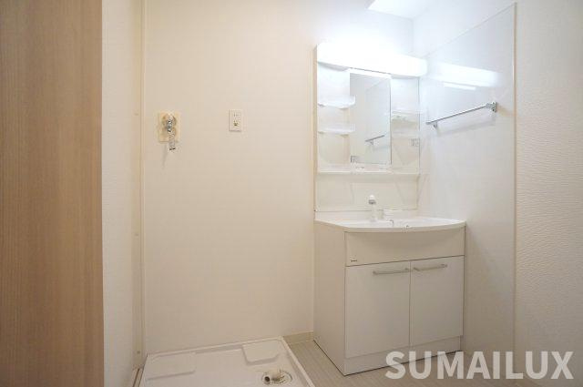 熊本市中央区大江本町の賃貸マンションの独立洗面台