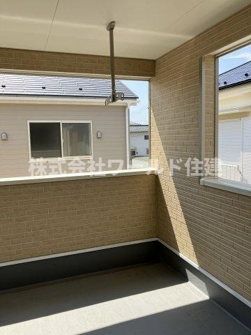入間市東町第9のバルコニー