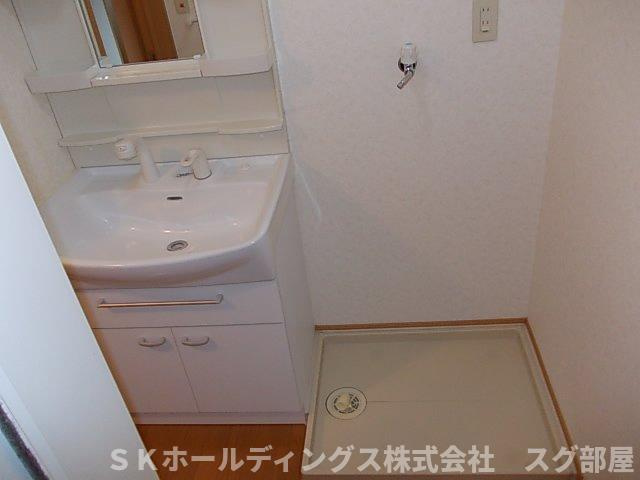 サンヒルズＡの洗面所