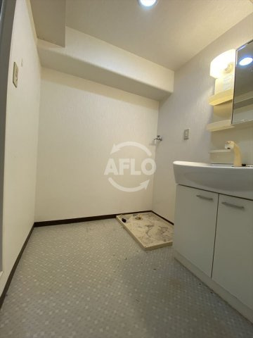 第一玉造マンションの洗面所|第一玉造マンション　洗面脱衣所