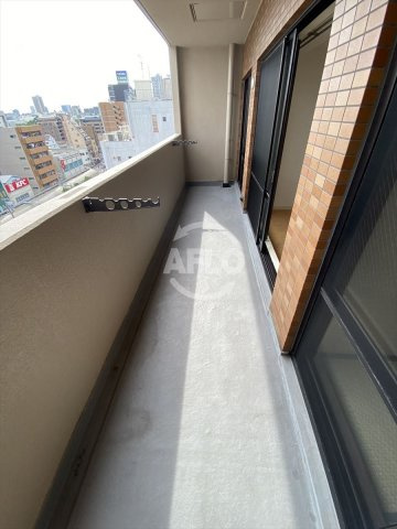 第一玉造マンションのバルコニー|第一玉造マンション　バルコニー