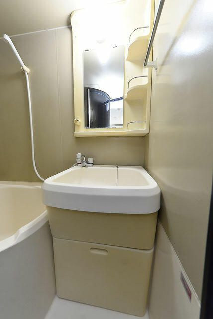 横浜市西区霞ケ丘の賃貸マンションの洗面所