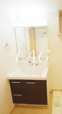 【洗面所】 | アドニスター・西大井 | 独立洗面台です。