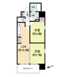 【間取り】 | パークフラッツ尼崎