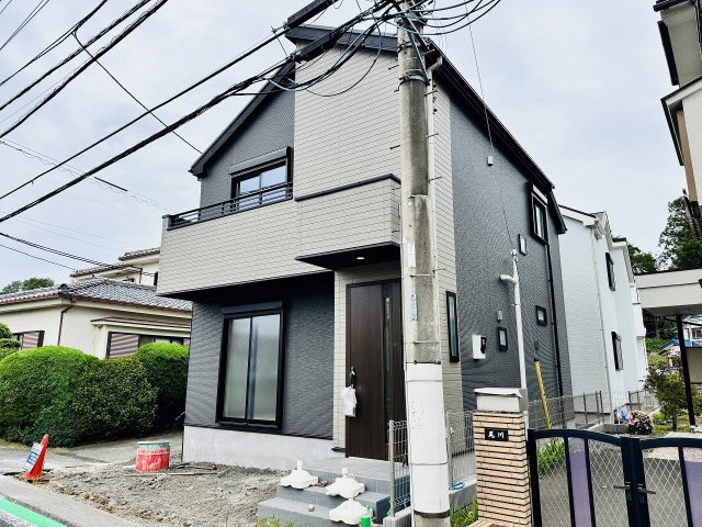 八王子市　片倉町　新築一戸建て　１期の外観|～京王片倉駅徒歩9分　ZEH水準の省エネ住宅　穏やかな住環境の新築一戸建て～