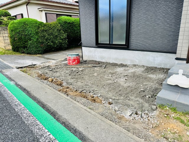 八王子市　片倉町　新築一戸建て　１期の駐車場|～カースペースは1台分～