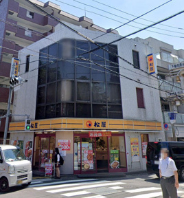 松屋不動前店まで695m
